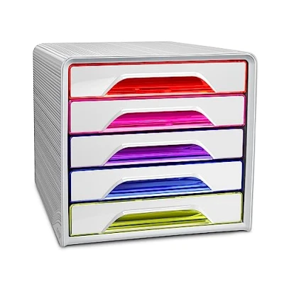 Image of Smoove Desktop Module 5 Drawers