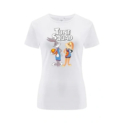 Image of ERT GROUP Women&#039;s 2 T Shirt, Space Jam 022 White, S