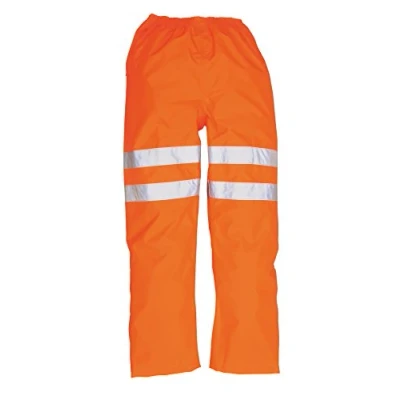 Image of Portwest Hi Vis Traffic Trouser, RIS, Size: XXL, Colour: Orange, RT31ORRXXL