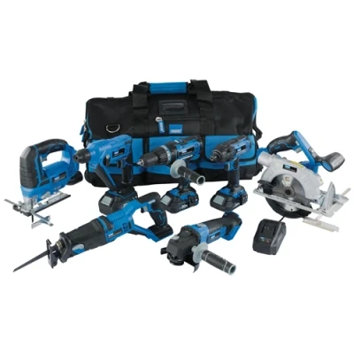 Image of Draper Storm Force� 20V 7 Machine Cordless Kit (12 Piece)
