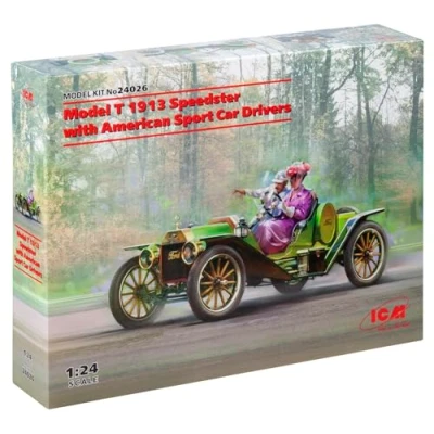 Image of ICM ICM24026 Plastic Model kit, Red