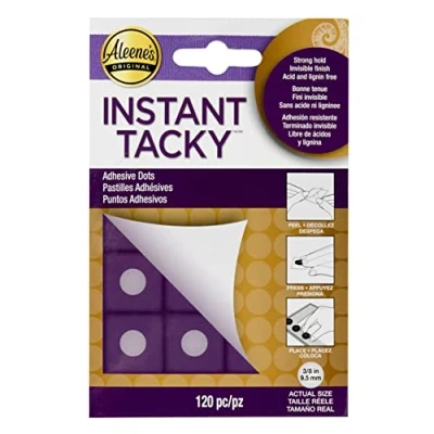 Image of Aleenes, Ilovetocreate Instant Tacky Glue Dots 3/8 Inch, Assorted, 3.8 inch