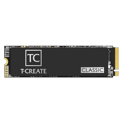 Image of TEAMGROUP T Create Classic C47 4TB PCIe 2280 NVMe Internal SSD, Read up to 7,400MB/s Design for Creators Gen4x4 Solid State Drive, Terabyte Written 3,000TBW TM8FFC004T0C129