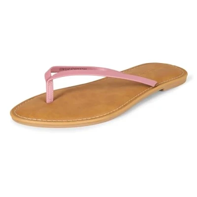 Image of Amazon Essentials Women&#039;s Thong Sandal, Dusty Rose, 5 UK
