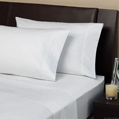 Image of Viceroybedding 100% Egyptian Cotton 800 Thread Count Housewife Pillow Cases, White, Pair