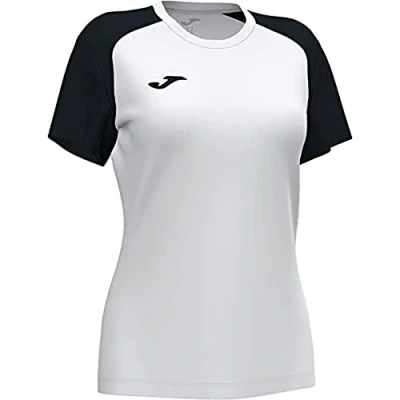 Image of Joma Academy Iv Women&#039;s T Shirt, Womens, 901335201, White Black, S