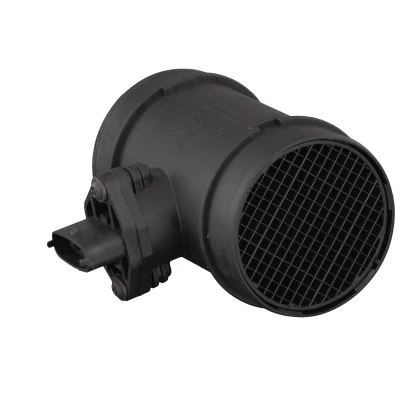 Image of 1324369080 Mass air flow sensor FEBI BILSTEIN 44858 with housing FIAT: Ducato II Van, CITROËN: Relay I PEUGEOT: Boxer Platform / Chassis
