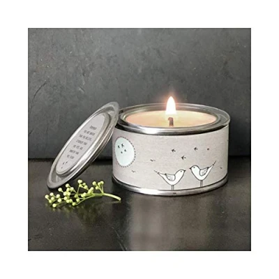 Image of East of India Tin Candle Remember You Are Braver