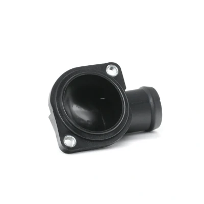 Image of 055121121F Coolant Flange TOPRAN 107 307 Plastic with seal VOLKSWAGEN: GOLF 2, Transporter 4, 4