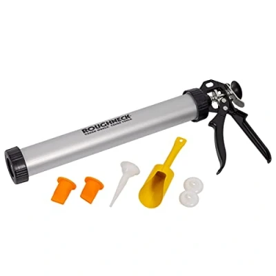 Image of Roughneck ROU32100 Mortar and Grout Gun, Silver/Black