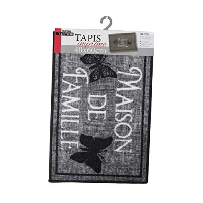 Image of Tapis Déco Decorative Rug Rectangular 40 x 60 cm Printed Family Design