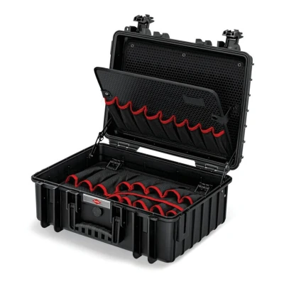 Image of Knipex Tool Case ROBUST23 Start&quot;Electric, 24 Parts