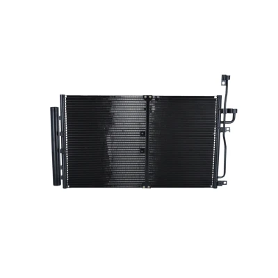 Image of 20759647, 20759648, 4803979, 4806936, 4817557 Condenser NRF EASY FIT 35797 with gaskets/seals dryer 11,8mm Aluminium 620mm