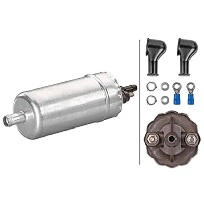 Image of 7700426361 Fuel Pump HELLA 8TF 358 106 511 Electric with squeeze connector RENAULT: Kangoo I Express