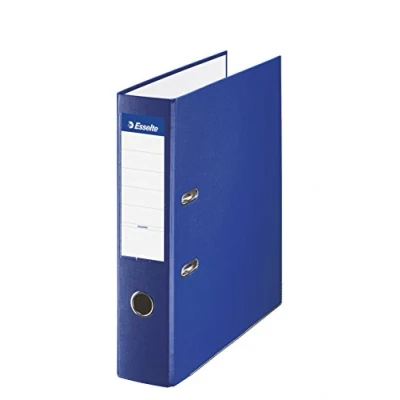 Image of Esselte 829741 Blue lever arch folder spin 75mm