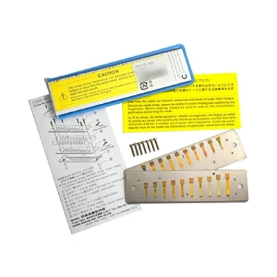Image of Suzuki RP 350 Bb Replacement Reed Plates for Promaster(MR 350)/Pipe Humming(PH 20N)/Hammond(HA 20) Harmonica, Key of