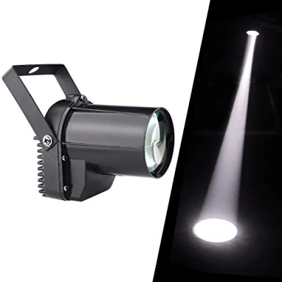 Image of Disco Ball Spotlight+ Led Pinspot Light, Pin Spots Motor Party Light Ball, 3w White Stage Spot for Mirror