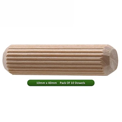 Image of Fort Fasteners Wooden Dowel 10mm x 40mm Pack of 10