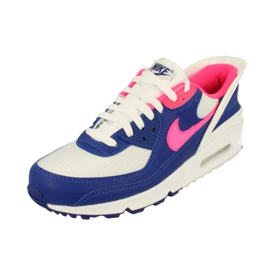 Image of NIKE Air Max 90 Flyease Mens Running Trainers CU0814 Sneakers Shoes (UK 8 US 9 EU 42.5, White Hyper Pink 101)