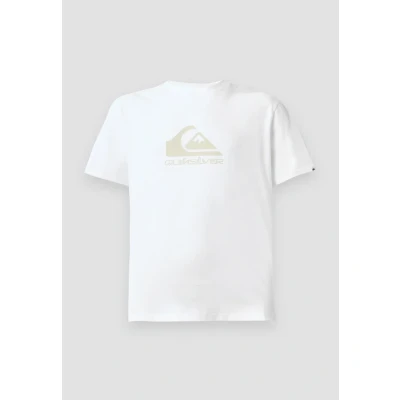Image of Quiksilver Short Sleeved T Shirt EV COMP Logo SS Men&#039;s White L