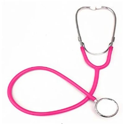 Image of Pro Single Head EMT Doctor Nurse Vet Medical Student Health Blood Stethoscope (Pink)