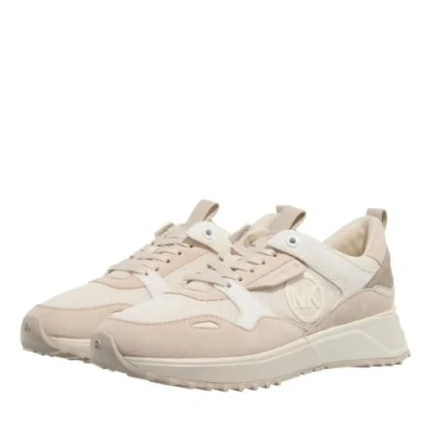 Image of Michael Kors THEO Trainer Trainers cream/multicoloured, Women&#039;s, Size: 5.5, Cream/multi coloured leather and imitation
