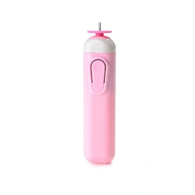 Image of Paper Quilling Pen, Akozon Rolling Electric Pen Slotted Tool Steel Curling DIY Crafts Origami Winder for Making 3D Paper(pink)