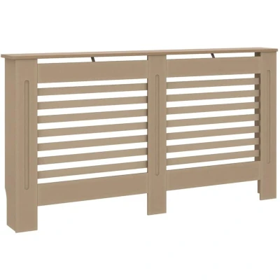 Image of vidaXL Radiator Cover 152x19x81.5 cm MDF