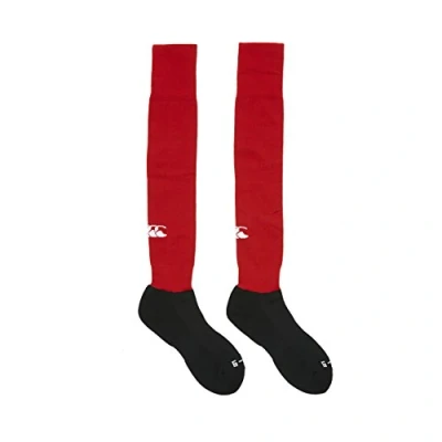 Image of Canterbury Unisex Team Rugby Sock, Flag Red, S