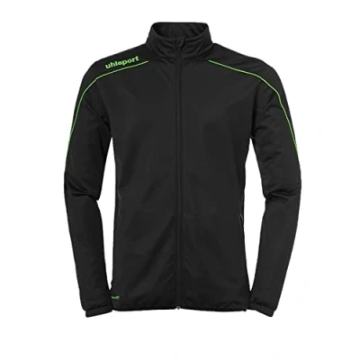 Image of Uhlsport Stream 22 classic Jacket Men&#039;s black/fluo green, XXL