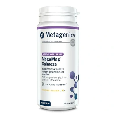 Image of Nutri Advanced MegaMag Calmeze Magnesium Powder Chamomile 30 Servings