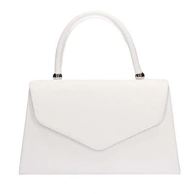 Image of SwankySwans Kendall Suede Velvet Envelope Womens Party Prom Wedding Clutch Bag Purse (Cream White)