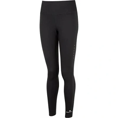 Image of Ronhill Women&#039;s Core Tight, Black/Bright White, 18 UK