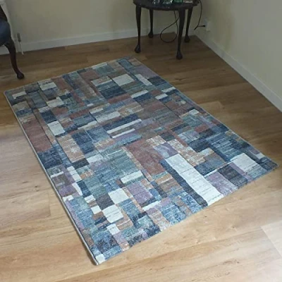 Image of Galleria Rug 63244 2626 Multi Coloured 1.2m x 1.7m (4&#039; 5&#039;6 approx)