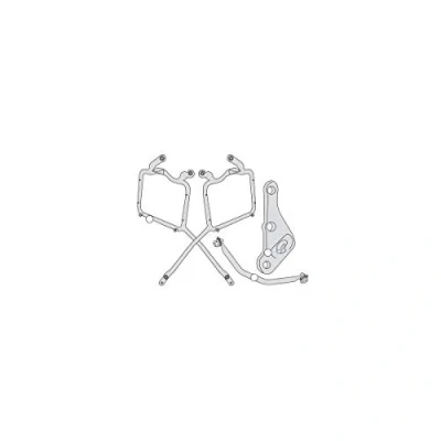 Image of Givi PLR2122 Tubular Pannier Holders Yamaha Mt09 Tracer