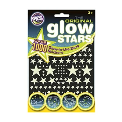 Image of The Original Glowstars Company B8002 Glow in Dark, 1000 Stickers,