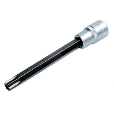 Image of Laser 2076 Long Series Tamperproof Star Socket Bit 1/2&quot;D T55
