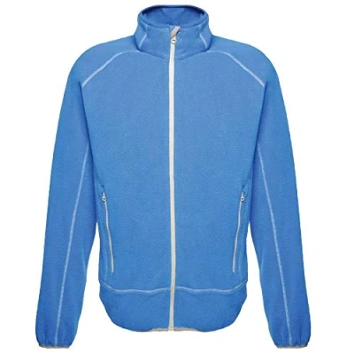 Image of Regatta TRF503 15 80 Men&#039;s Ashmore Full Zip Fleece Jacket, Oxford Blue, Size XL