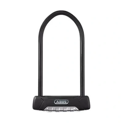 Image of ABUS U Lock Granit Plus 470 + USH470 Bracket, Bike with Parabolic Shackle, Security Level 12, Black