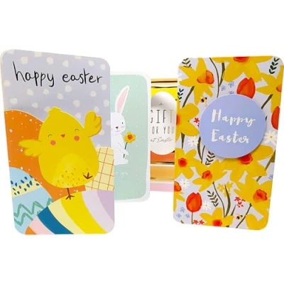 Image of 4 Luxury Easter Money Wallets &amp; Envelopes Eco Friendly Packaging