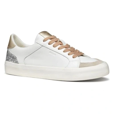 Image of Geox Women&#039;s D EMMELENY E Sneaker, White, 5 UK
