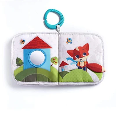 Image of Tiny Love Where Do I Travel Soft Book, Baby 0m +, Meadow Days