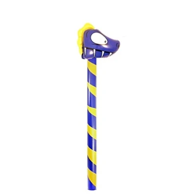 Image of Lizzy Inflatable Blow Up Dinosaurs Sticks Fancy Dress Hen Party Decorations Toy 118cm (Blue)