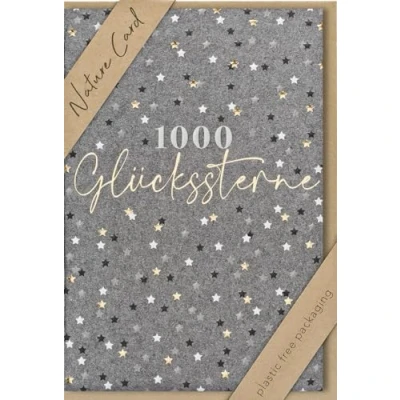 Image of bsb Birthday Card Nature Sustainable Cards with Envelope Women &amp; Men Greeting 11.5 x 17 cm