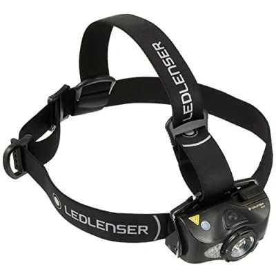 Image of Ledlenser MH8 Rechargeable LED Head Torch, Super Bright 600 Lumens Headlamp, Water Resistant (IP54), Camping, Fishing, Hiking Equipment, Torch Rechargeable, Up to 60 Hours Running Time