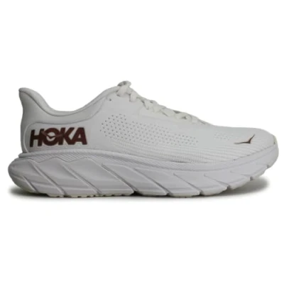Image of HOKA Arahi 7 Stabilty running shoes, Women&#039;s, Size: 6, Blanc de blanc/rose gold Textile/synthetics