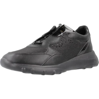 Image of Geox Women&#039;s D Alleniee B Sneaker, Black, 6 UK