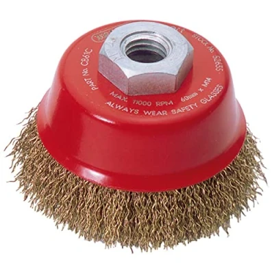 Image of Draper Expert Crimped Wire Cup Brush, 60mm, M14