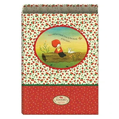 Image of 4 Ring Binder 40 mm Santoro Poppi Loves Apple