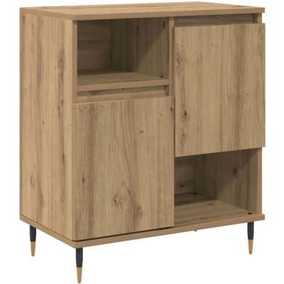 Image of vidaXL Sideboard Artisan oak 60 x 35 70 cm Engineered wood